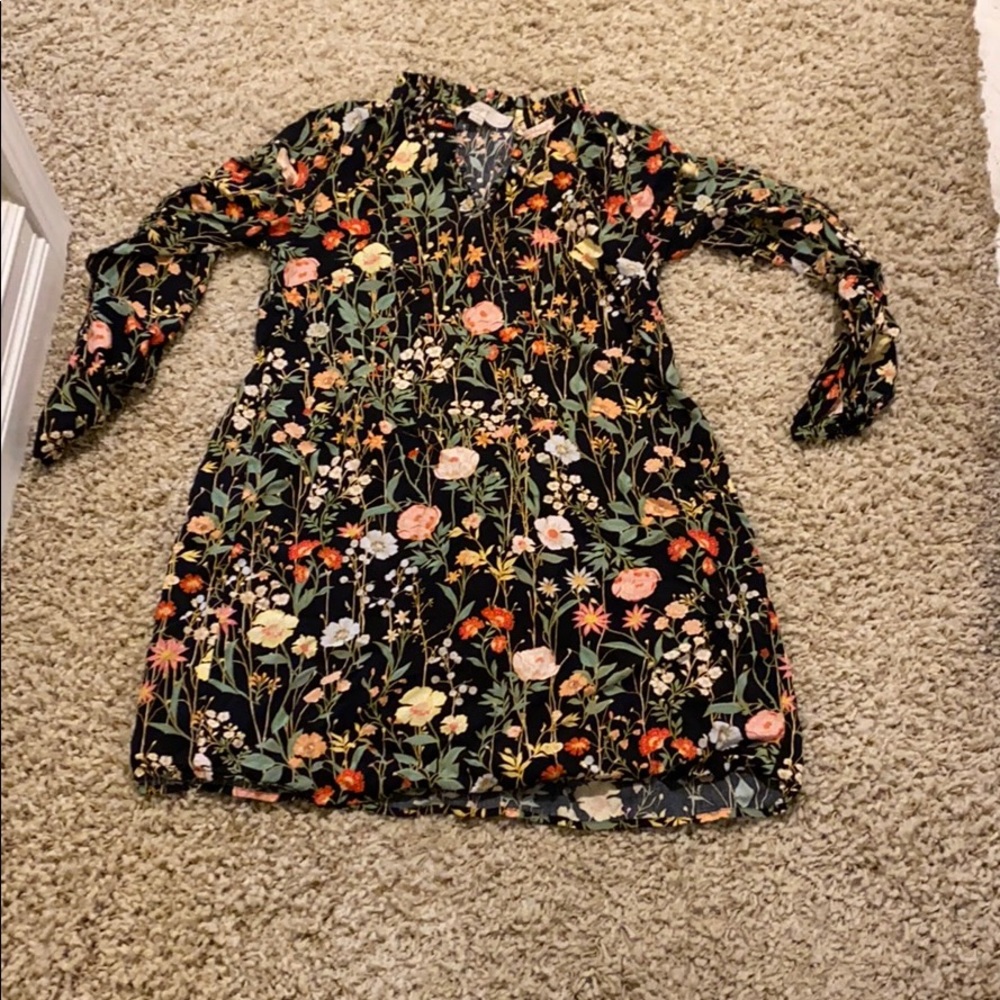 Floral petite dress from LOFT
